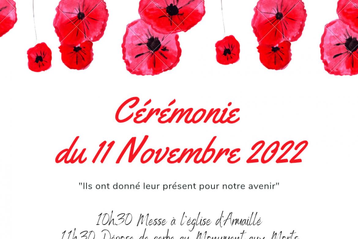 Cérémonie du 11 novembre 2022