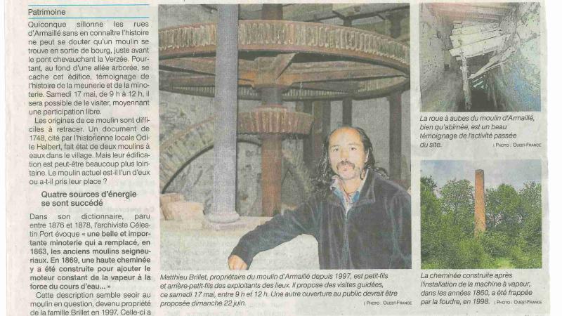 Le moulin D'Armaillé