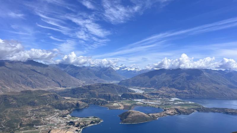 Emmy Pépion en Nouvelle Zélande