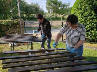 peinture portail