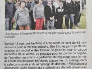 matinée solidarité mai