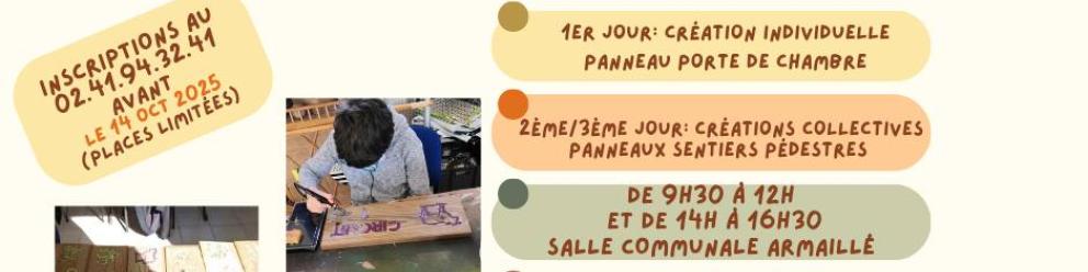 Les ateliers enfance et jeunesse d'octobre