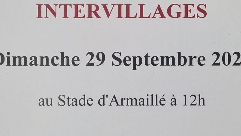 Le Comité des Fêtes d'Armaillé organise son "Intervillages" le dimanche 30 septembre